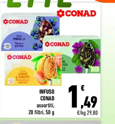 Infuso Conad assortiti