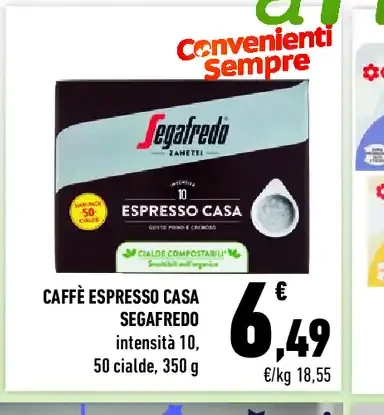 Caffè espresso Casa Segafredo