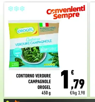 Contorno verdure campagnole Orogel
