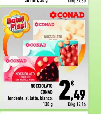 Nocciolato Conad