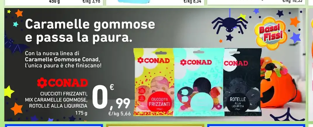 Caramelle gommose Conad