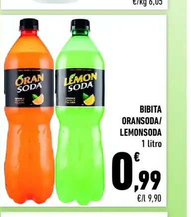Bibita Oransoda/Lemonsoda