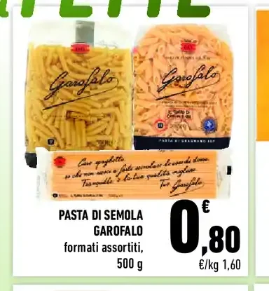 Pasta di semola Garofalo