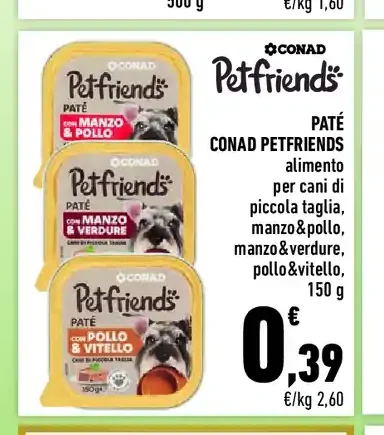 Paté Petfriends Conad