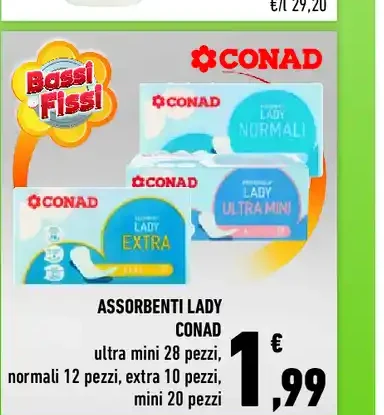 Assorbenti Lady Conad