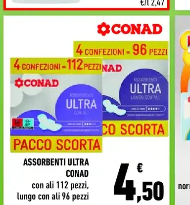 Assorbenti Ultra Conad