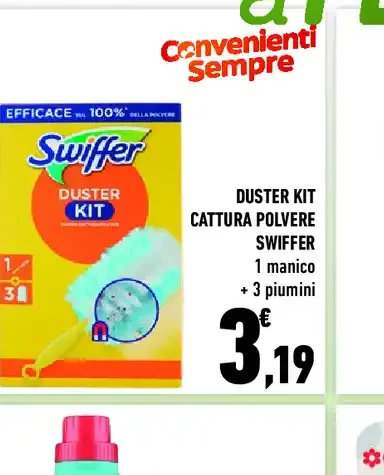 Duster Kit cattura polvere Swiffer