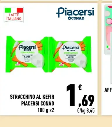 Stracchino al kefir Piacersi Conad