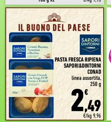 Pasta fresca ripiena Sapori&Dintorni Conad