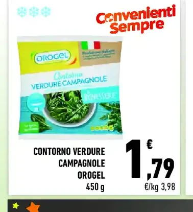 Contorno verdure campagnole Orogel