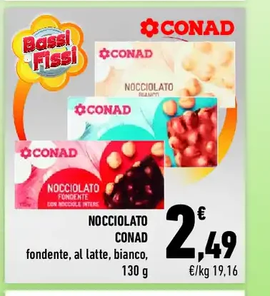 Nocciolato Conad