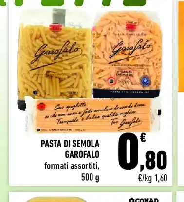 Pasta di semola Garofalo