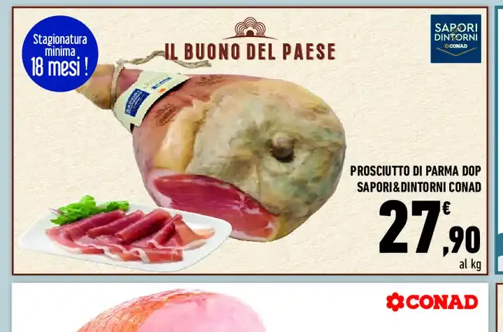 Prosciutto di Parma DOP Sapori&Dintorni Conad