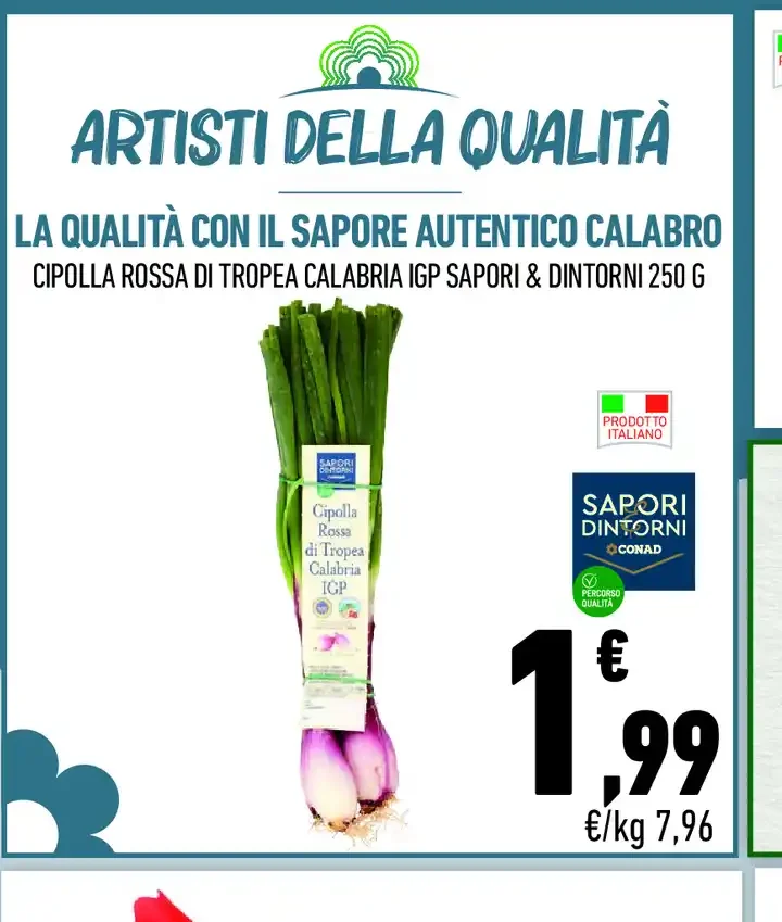Cipolla rossa di Tropea Calabria IGP Sapori&Dintorni