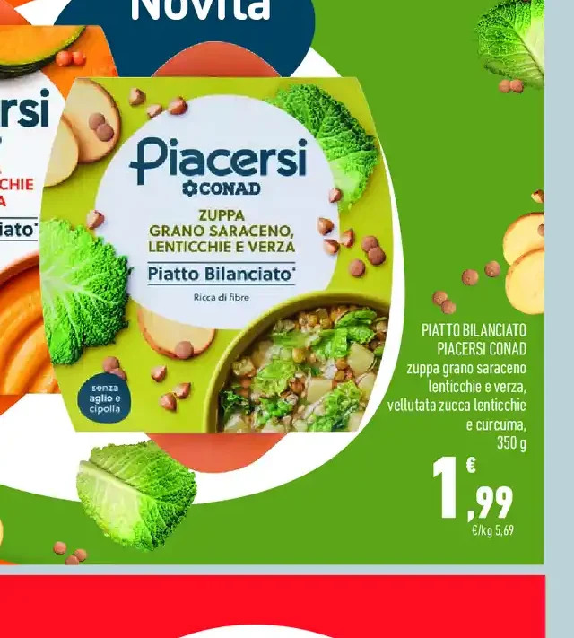 Zuppa pronta Piacersi Conad