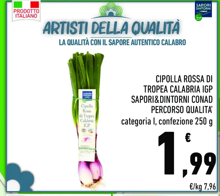 Cipolla rossa di Tropea Calabria IGP