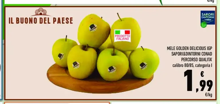 Mele Golden Delicious IGP