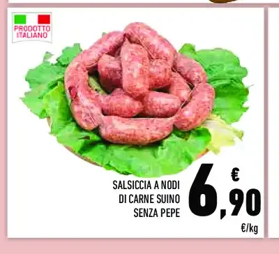 Salsiccia Anodi di carne suino