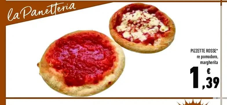 Pizzette rosse