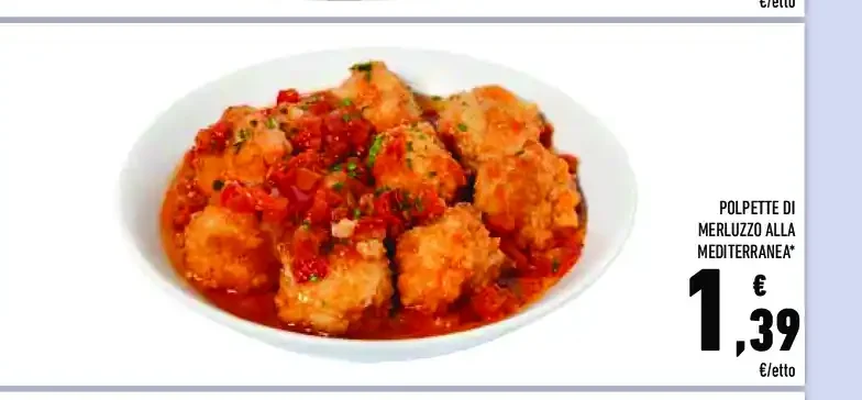 Polpette di merluzzo alla mediterranea