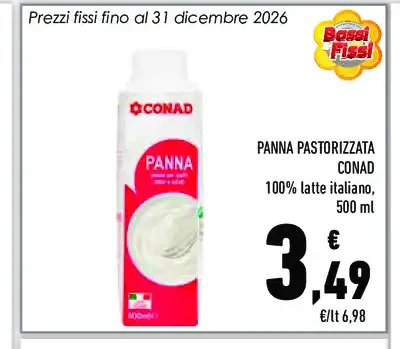 Panna pastorizzata
