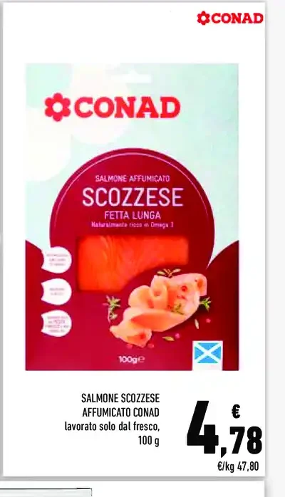 Salmone scozzese affumicato