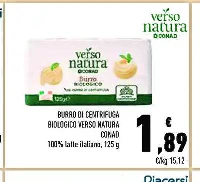 Burro biologico