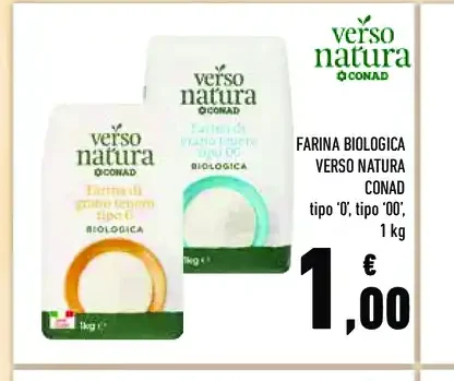 Farina biologica Verso Natura Conad