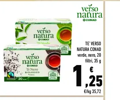 Tè biologico Verso Natura