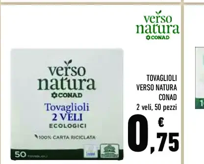 Tovaglioli ecologici