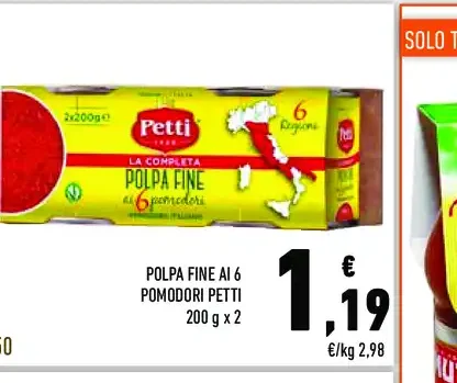 Polpa fine di pomodori