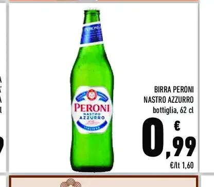 Birra Peroni Nastro Azzurro