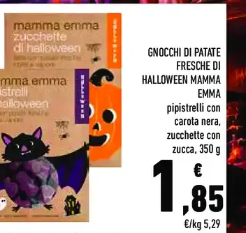 Gnocchi di patate Halloween