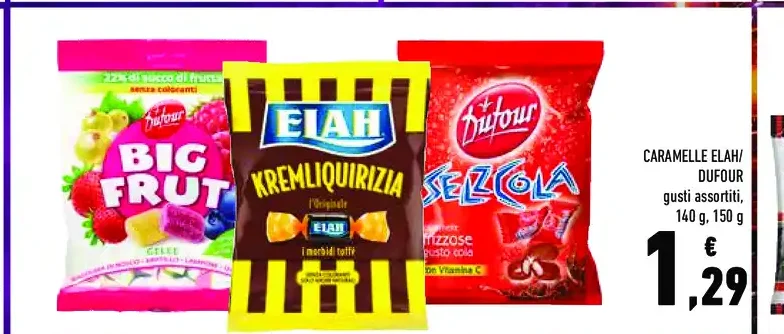 Caramelle Elah/Dufour