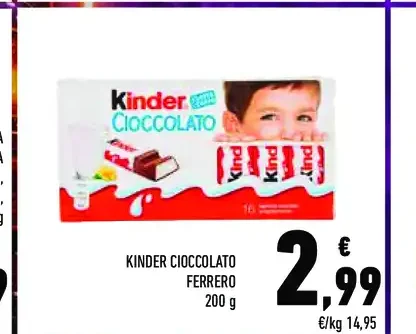 Kinder Cioccolato