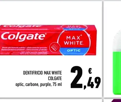 Dentifricio Max White Colgate