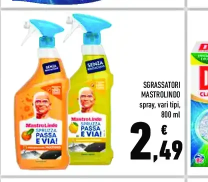 Sgrassatore Mastro Lindo