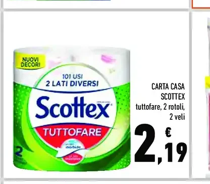 Carta casa Scottex