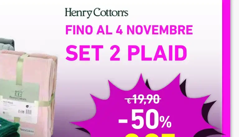Set 2 plaid Henry Cotton's