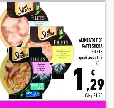 Alimento per gatti Sheba Filets