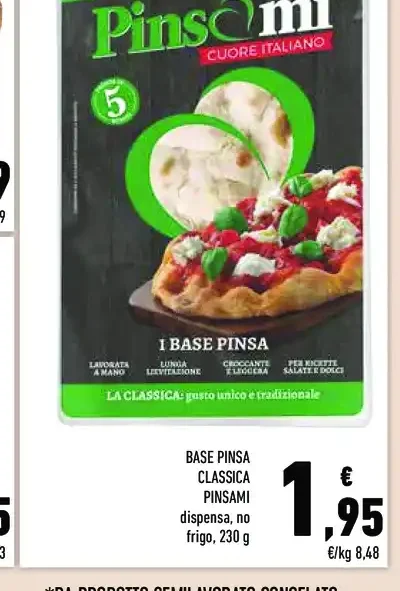 Base pinsa classica Pinsami