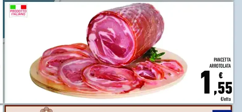 Pancetta arrotolata