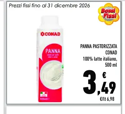 Panna pastorizzata