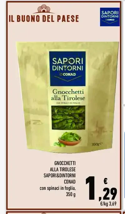 Gnocchetti alla tirolese