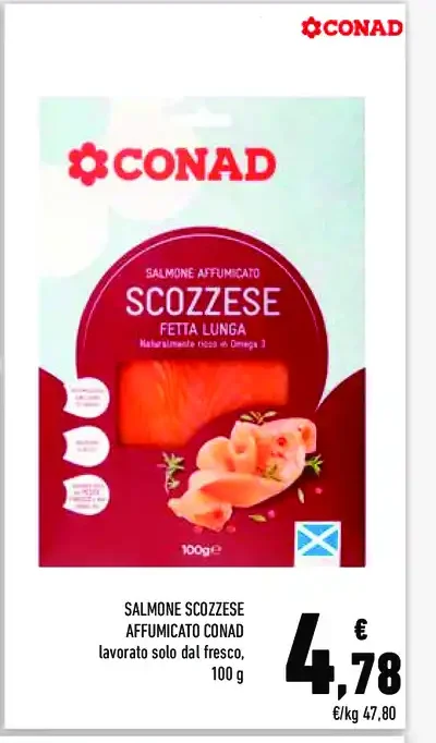 Salmone scozzese affumicato
