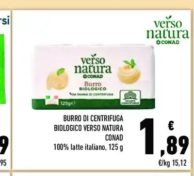 Burro biologico