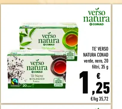 Tè Verso Natura Conad