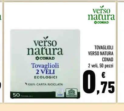 Tovaglioli Verso Natura Conad
