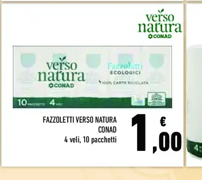 Fazzoletti Verso Natura Conad