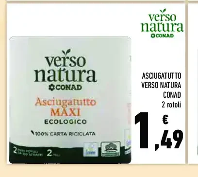 Asciugatutto Verso Natura Conad
